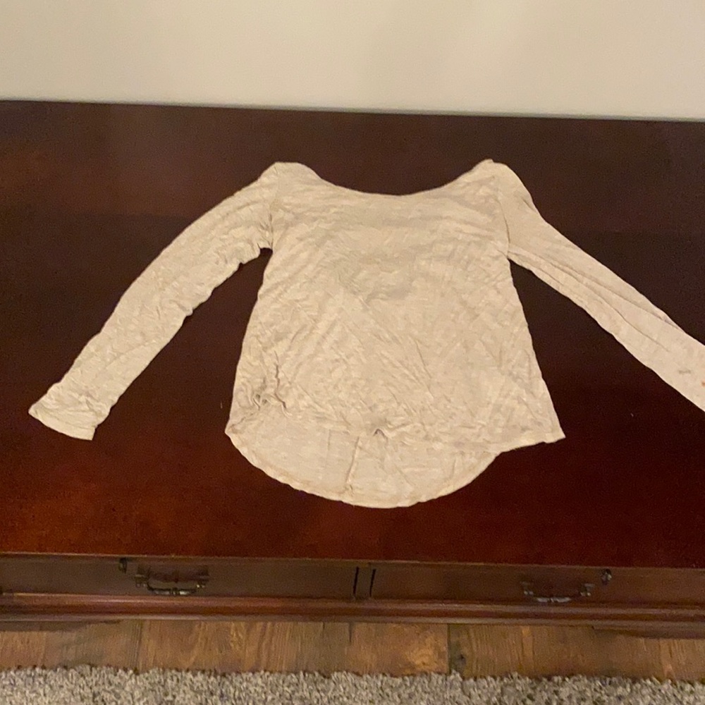 Beige long sleeve